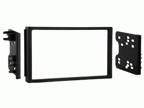 Carxtc Double Din Install Car Stereo Dash Kit for a Aftermarket Radio Fits 2004-2008 Suzuki Forenza Trim Bezel is Black