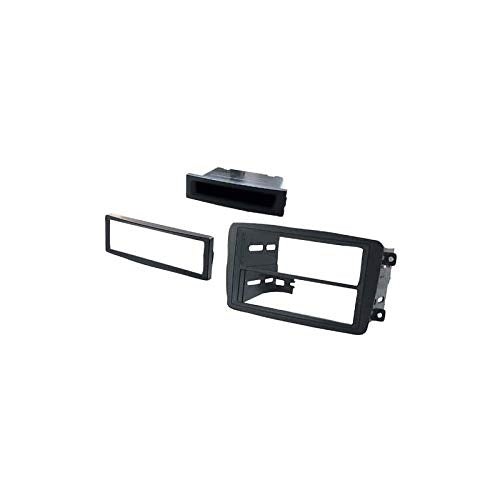 Carxtc Stereo Install Dash Kit Single and Double Din Fits Mercedes-Benz CLK-Class 2003-2004