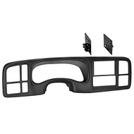 Carxtc Stereo Install Dash Double Din Radio Fits Chevrolet Tahoe 2000-2002 - Satin Black - Only Compatible in Vehicles Equipped with The Message Center in The Instrument Cluster
