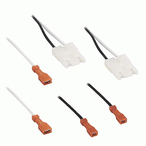 Carxtc Speaker Connection Plugs for Replacing Factory Front Door 6 x 9 Inch Speakers. Fits Acura CL 1997-2003