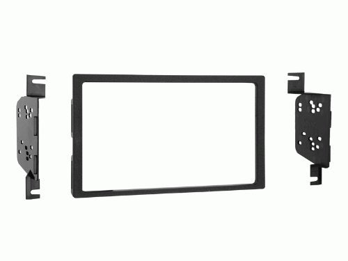 Carxtc Double Din Install Car Stereo Dash Kit for a Aftermarket Radio Fits 2007-2010 Hyundai Elantra Radio Delete, U.S Only Trim Bezel is Black