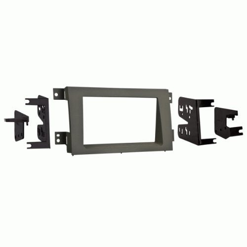 Carxtc Double Din Install Car Stereo Dash Kit for a Aftermarket Radio Fits 2005-2014 Honda Ridgeline Trim Bezel is Painted Taupe
