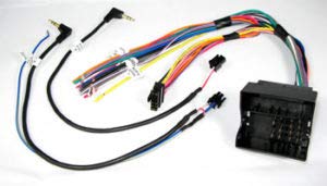 Carxtc Car Radio Electronic Wire Harness and Integrated Steering Wheel Control for Installing an Aftermarket Stereo, Fits BMW 3 Series 2005-2012 (Maintains Warning Chimes)