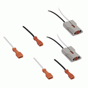 Carxtc Speaker Connection Plugs for Replacing Factory Front Dash 3.5 Inch Speakers. Fits Dodge Ram 50 1987-1993