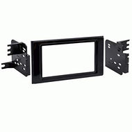 Carxtc Double Din Install Car Stereo Dash Kit for a Aftermarket Radio Fits 2016-2017 Toyota Prius Trim Bezel is Painted High Gloss Black
