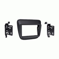 Carxtc Double Din Install Car Stereo Dash Kit for a Aftermarket Radio Fits 2016-2018 Chevy Malibu W/ 8-Inch Radio, Rpo Code: Io5/Io6 Trim Bezel is Painted Matte Black