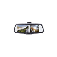 EchoMaster PMM-7333-PL 7.3 inch FACTORY MOUNT Rearview or Sideview MIRROR MONITOR WITH 3 VIDEO INPUTS, 3 TRIGGERS AND ADJUSTABLE PARKING LINES
