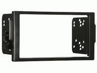 Carxtc Double Din Install Car Stereo Dash Kit for a Aftermarket Radio Fits 2000-2002 Saturn S Series Trim Bezel is Black