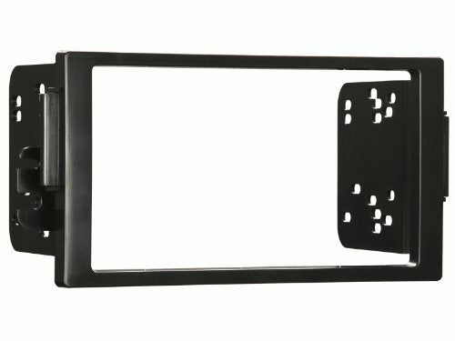 Carxtc Double Din Install Car Stereo Dash Kit for a Aftermarket Radio Fits 2000-2003 Saturn L Series Trim Bezel is Black