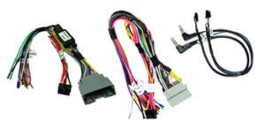 Carxtc Car Radio Electronic Wire Harness and Integrated Steering Wheel Control for Installing an Aftermarket Stereo, Fits Jeep Liberty 2008-2012 (Maintains Warning Chimes)