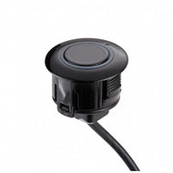 EchoMaster PS-RDis-B PARKALERT DIGITAL REAR SENSING SYSTEM WITH PA-DISPLAY: GLOSS BLACK - Enhanced Accuracy with Triangulation Technology