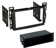 Carxtc Dash Kit for Installing a New Radio. Fits Chevrolet (Malibu 2004-2012)(Equinox 2005-2006)(Malibu MAXX 2005-2007)(Cobalt 2005-2010)(HHR 2006-2011) - Double Din and Single Din Bezel