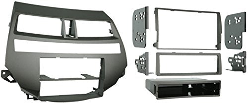 Metra 99-7875T Single/Double DIN Install Kit for 2008-2009 Honda Accord Vehicles with Dual Zone Climate Control, Taupe