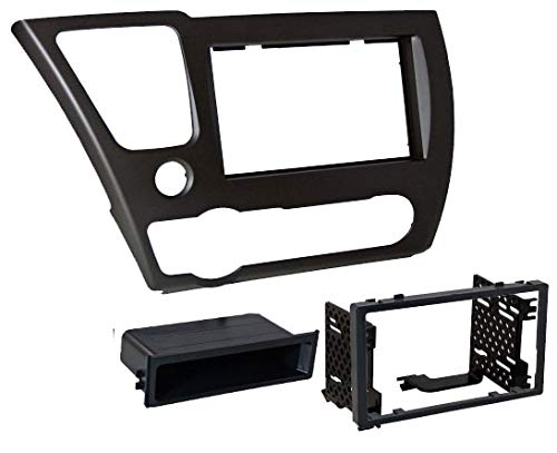Carxtc Dash Kit, Double or Single Din, Fits Honda Civic 2013-2015
