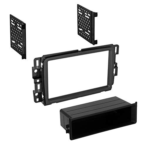 Carxtc Stereo Install Dash Double Din or Single Din Radio Fits Chevrolet Traverse 2013-2017