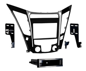 Metra 99-7342 Single/Double DIN Dash Install Kit for 2011 Hyundai Sonata Vehicles