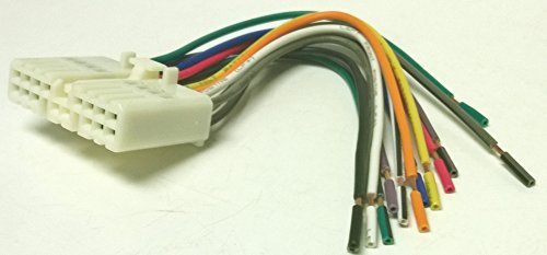 Factory Radio Replacement Wires That Plug into The Original Radio from a Acura, Integra, 1986, 1987, 1988, 1989