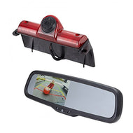 EchoMaster GMK4R 2003-2016 Chevy Express and GMC Savannah CAMERA KIT - Camera and Upgraded Rear view Mirror with Monitor (PCAM-GM1 and PMM-4322-COM-PL)