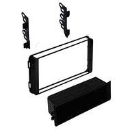 Carxtc Stereo Install Dash Double Din or Single Din Radio Fits Toyota Corolla Im 2017-2018 - Painted Gloss Black