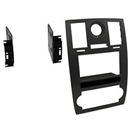 Carxtc Stereo Install Dash Double Din Radio Fits Chrysler 300 2005-2007 - Painted Satin Black