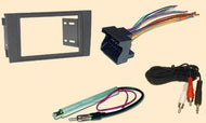 Radio Stereo Install Dash Kit + wire harness + antenna adapter for Audi A6 2000 2001 2002 2003 2004 2005 2006 2007 2008
