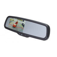 EchoMaster PMM-43-CJD-AdPL 4.3 inch Mirror Monitor for Chrysler, Dodge and Jeep with AUTO DIMMING and Adjustable Parking Lines