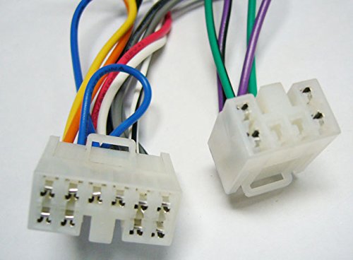 Factory Radio Replacement Wires That Plug into The Original Radio from a Toyota, Pickup, 1989, 1990, 1991, 1992, 1993, 1994