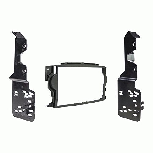Carxtc Double Din Install Car Stereo Dash Kit for a Aftermarket Radio Fits 2004-2008 Acura TL Trim Bezel is Painted Matte Black