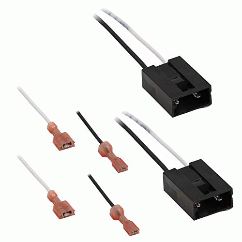 Carxtc Speaker Connection Plugs for Replacing Factory Rear Deck 6 x 9 Inch Speakers. Fits Chevrolet Caprice 1985-1990