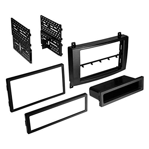 Carxtc Stereo Install Dash Kit Single and Double Din Fits Dodge Sprinter 2007-2010