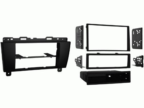 Carxtc Double or Single Din Install Car Stereo Dash Kit for a Aftermarket Radio Fits 2005-2009 Buick Lacrosse Trim Bezel is Black