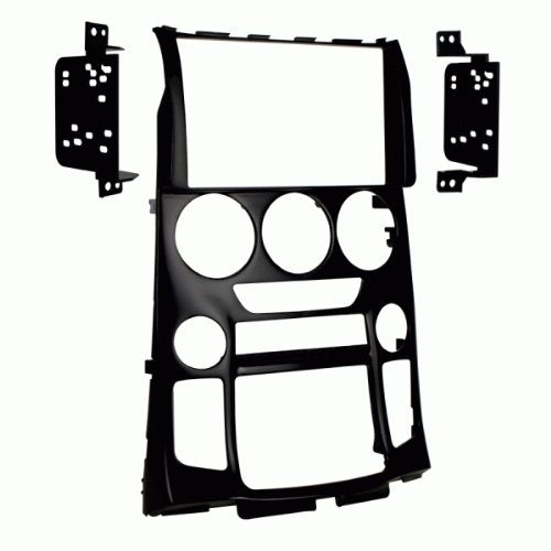 Carxtc Double Din Install Car Stereo Dash Kit for a Aftermarket Radio Fits 2013-2016 Hyundai Genesis Coupe Trim Bezel is Painted Matte Black Non Navigation Replacement