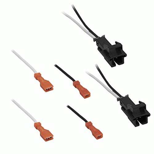 Carxtc Speaker Connection Plugs for Replacing Factory Front Door 6.5 Inch Speakers. Fits Chrysler 200 2015-2016 Lx