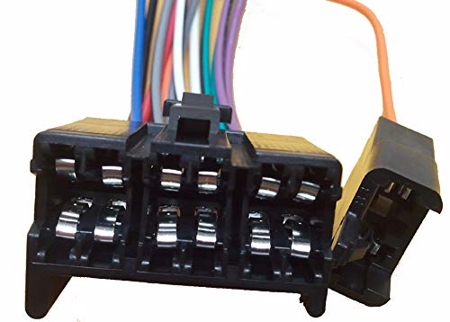 Factory Radio Replacement Wires That Plug into The Original Radio from a Cadillac, Seville, 1978, 1979, 1979