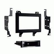 Carxtc Double and Single Din Install Car Stereo Dash Kit, Wire Harness and Antenna Adapter for a Aftermarket Radio Fits 1994-1997 Chevrolet S-10 Pickup Trim Bezel is Black