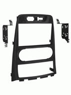 Carxtc Double Din Install Car Stereo Dash Kit for a Aftermarket Radio Fits 2010-2012 Hyundai Genesis Coupe W/Manual Climate Trim Bezel is Painted Black Non Navigation Replacement