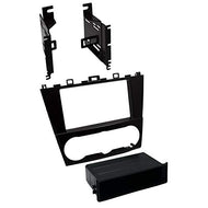 Carxtc Stereo Install Dash Double Din or Single Din Radio Fits Subaru Crosstrek 2016-2017 - Painted Gloss Black