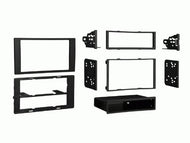 Carxtc Double or Single Din Install Car Stereo Dash Kit for a Aftermarket Radio Fits 2012 Ford Transit Connect Early Build, up to 09/11 Trim Bezel is Matte Black