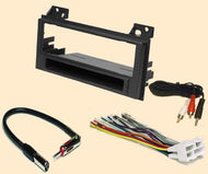 Carxtc Aftermarket Stereo Install Kit fits Chevy Chevrolet S10 Pickup 94-97 - GMC Sonoma (94-97), Jimmy (96-97) Isuzu Hombre (96-97) Oldsmobile Bravada (96-97) Wire Harness, Dash Kit, FM Adapter