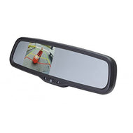 EchoMaster PMM-35-AdPL 3.5 inch Factory Mount Mirror Monitor with AUTO DIMMING and Adjustable Parking Lines