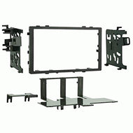 Carxtc Double Din Install Car Stereo Dash Kit for a Aftermarket Radio Fits 1995-1998 Honda Odyssey Trim Bezel is Black