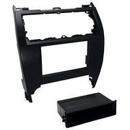Carxtc Stereo Install Dash Kit Single and Double Din Fits Toyota Camry 2012-2014