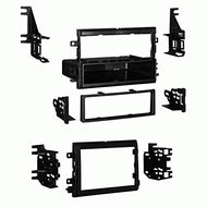 Carxtc Double or Single Din Install Car Stereo Dash Kit for a Aftermarket Radio Fits 2007-2010 Lincoln MKX Trim Bezel is Black Y