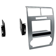 Carxtc Stereo Install Dash Double Din Radio Fits Dodge Magnum 2005-2007 - Painted Silver