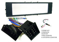 Carxtc Car Radio Intallation Parts Fits Audi A4: 96 97 98 99 / A6: 96 97 98 99 / A8: 96 97 98 99 / TT Coupe 00 01 03 03 04 05 06 - Stereo Wiring Harness, Dash Kit, FM Antenna Adapter