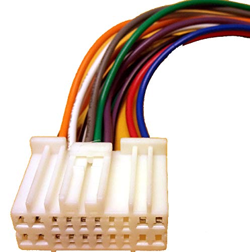 Carxtc Factory Radio Replacement Wires That Plug into The Original Radio. Fits Honda, Civic, 1999, 2000