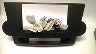 Radio Dash Trim Black Smooth Mounting Kit, Wiring Harnesses, Steering Control and Antenna Adapter to Install a new Aftermarket Stereo into a Toyota, Highlander, 2008, 2009, 2010, 2011, 2012