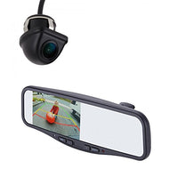 EchoMaster K204R Commercial Grade Backup camera kit includes Under Lip Mount Camera (PCAM-201-N) and 4.3 inch REARVIEW MIRROR CAMERA DISPLAY MIRROR (PMM-4322-COM-PL