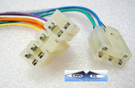 Stereo Wire Harness OEM Mitsubishi Van 87 88 89 90 (car radio wiring installa.