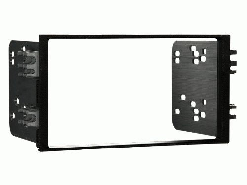 Carxtc Double Din Install Car Stereo Dash Kit for a Aftermarket Radio Fits 2001 Kia Rio Trim Bezel is Black